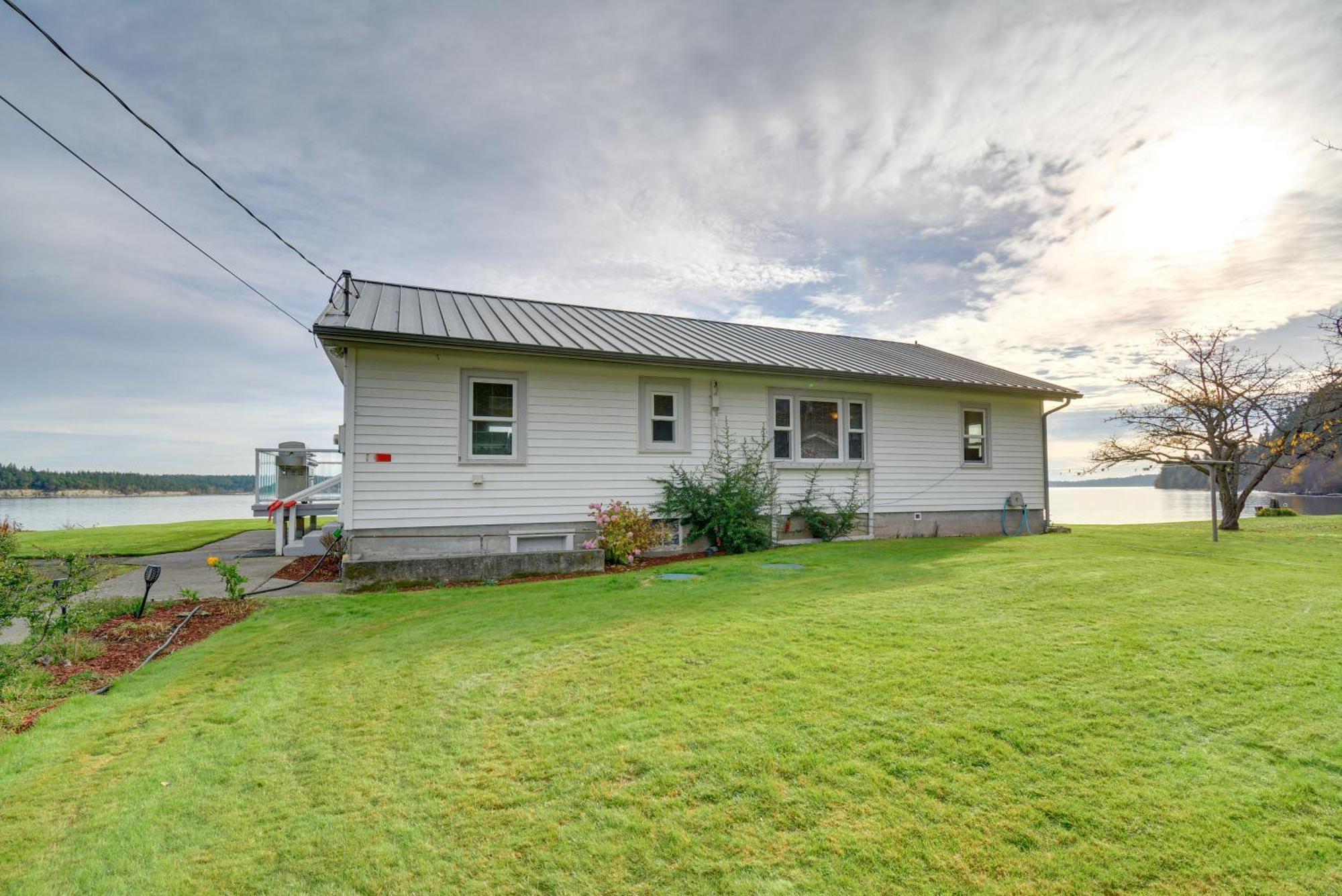 Villa Bayfront Port Hadlock Retreat With Grill And Deck! Exterior foto